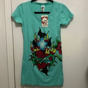 Ed Hardy Sacred Heart T-shirt